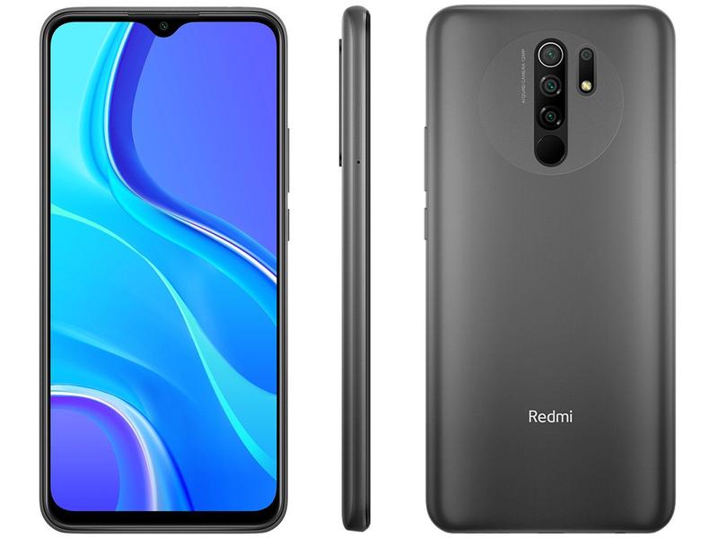 Oferta promosbr - Smartphone Xiaomi Redmi 9 64GB Cinza 4G Octa